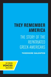 They Remember America_cover