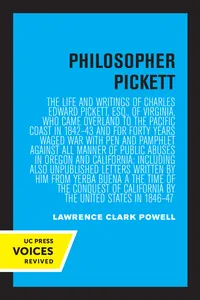Philosopher Pickett_cover