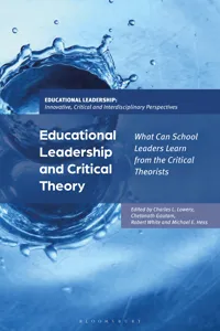 Educational Leadership and Critical Theory_cover