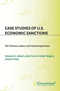 Case Studies of U.S. Economic Sanctions_cover
