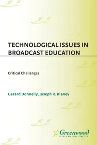 Technological Issues in Broadcast Education_cover