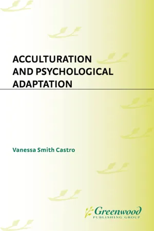 Acculturation and Psychological Adaptation