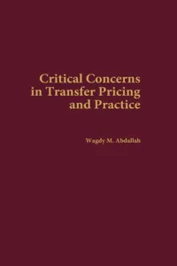 Critical Concerns in Transfer Pricing and Practice_cover