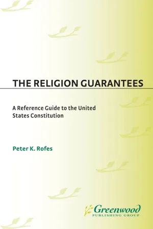 The Religion Guarantees