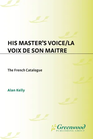 His Master's Voice/La Voix de Son Maitre