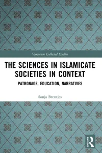 The Sciences in Islamicate Societies in Context_cover