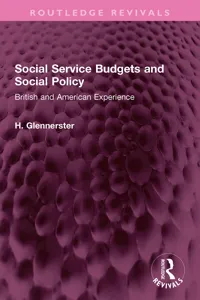 Social Service Budgets and Social Policy_cover