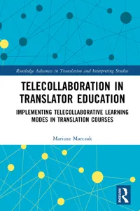 Telecollaboration in Translator Education_cover