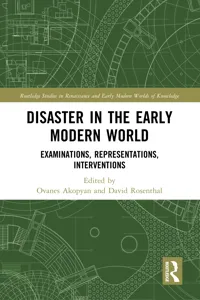 Disaster in the Early Modern World_cover