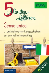 PONS 5-Minuten-Lektüren Italienisch A2 - Senso unico_cover