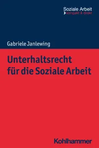 Unterhaltsrecht für die Soziale Arbeit_cover