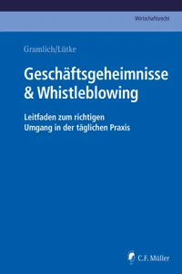 Geschäftsgeheimnisse & Whistleblowing_cover