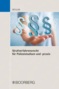 Strafverfahrensrecht für Polizeistudium und -praxis_cover