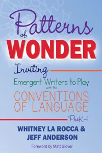 Patterns of Wonder, Grades PreK-1_cover