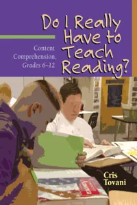 Do I Really Have to Teach Reading?_cover