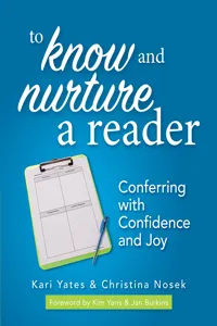 To Know and Nurture a Reader_cover