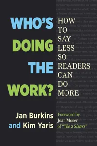 Who's Doing the Work?_cover