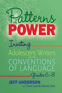 Patterns of Power, Grades 6–8_cover