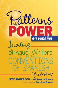 Patterns of Power en español, Grades 1-5_cover