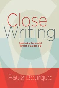 Close Writing_cover