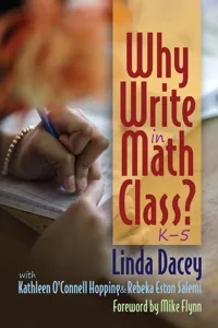 Why Write in Math Class?_cover