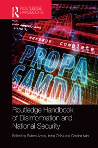 Routledge Handbook of Disinformation and National Security_cover