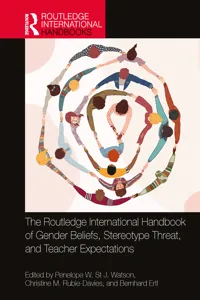 The Routledge International Handbook of Gender Beliefs, Stereotype Threat, and Teacher Expectations_cover
