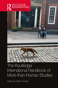 The Routledge International Handbook of More-than-Human Studies_cover