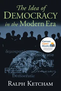 The Idea of Democracy in the Modern Era_cover