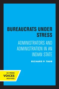 Bureaucrats under Stress_cover