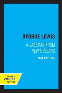 George Lewis_cover