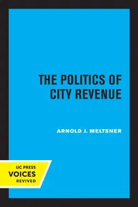 The Politics of City Revenue_cover