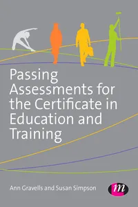 Passing Assessments for the Certificate in Education and Training_cover