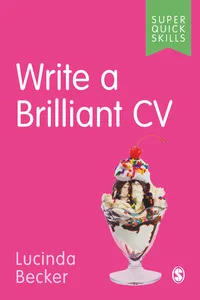 Write a Brilliant CV_cover