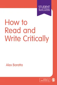 How to Read and Write Critically_cover