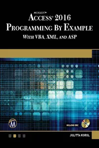 Microsoft Access 2016 Programming By Example_cover