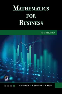 Mathematics for Business_cover