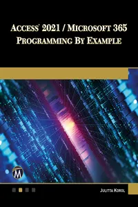 Access 2021 / Microsoft 365 Programming by Example_cover