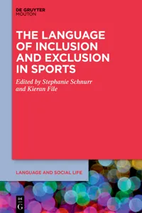 The Language of Inclusion and Exclusion in Sports_cover