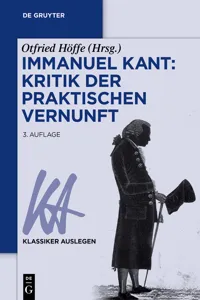 Immanuel Kant: Kritik der praktischen Vernunft_cover