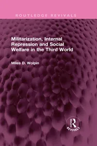 Militarization, Internal Repression and Social Welfare in the Third World_cover