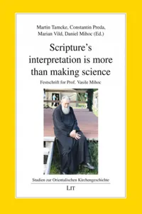 SCRIPTURE'S INTERPRETATION IS MORE THAN MAKING SCIENCE_cover