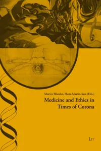 Medicine and ethics in times of Corona_cover