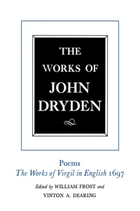 The Works of John Dryden, Volume VI_cover