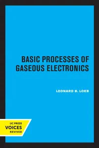 Basic Processes of Gaseous Electronics_cover