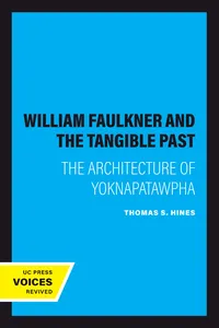 William Faulkner and the Tangible Past_cover