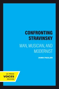 Confronting Stravinsky_cover