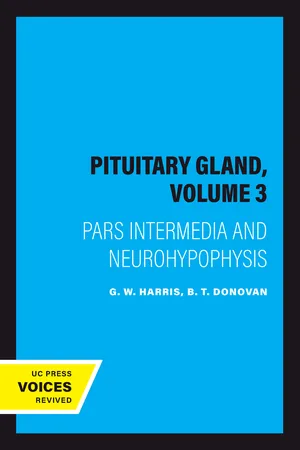 The Pituitary Gland, Volume 3