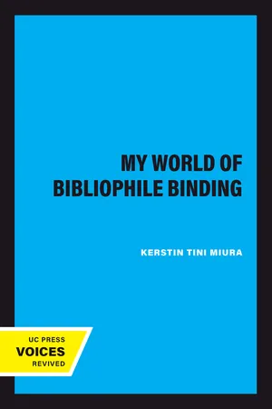 My World of Bibliophile Binding