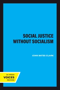 Social Justice without Socialism_cover